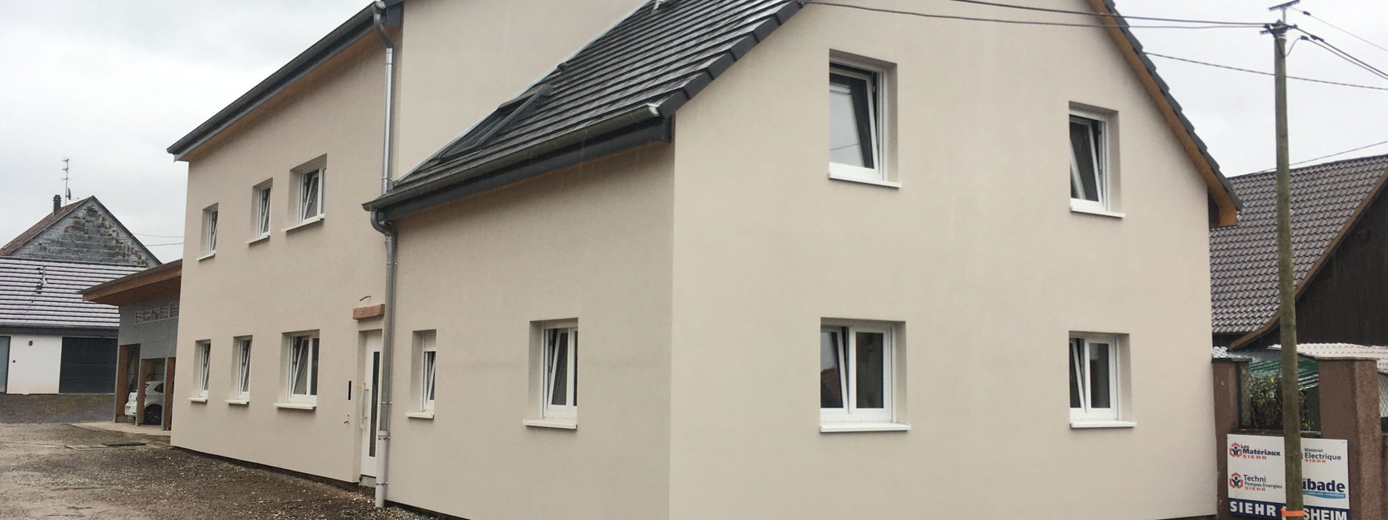 Chantier à Oberhaslach Sélestat