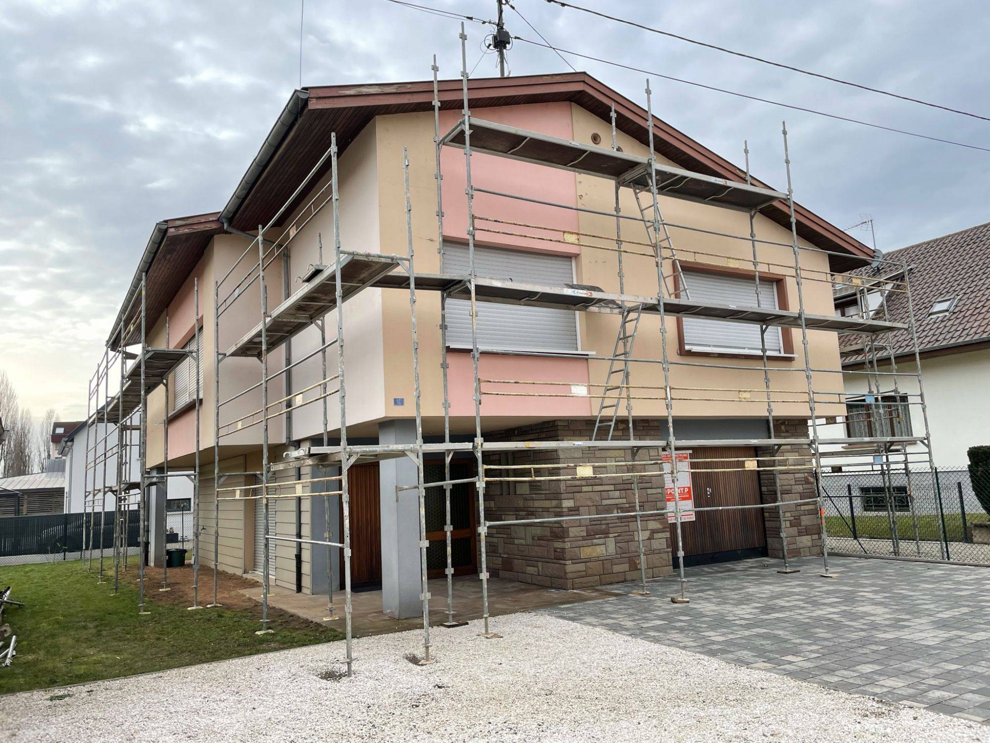 Chantier à Mutzig Sélestat 2