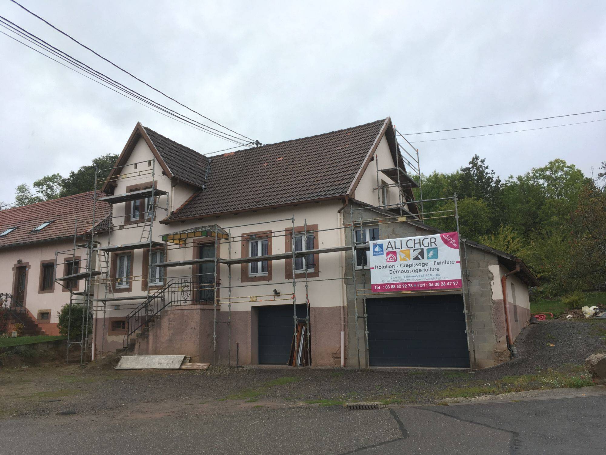 Chantier à Urmatt Schiltigheim 2