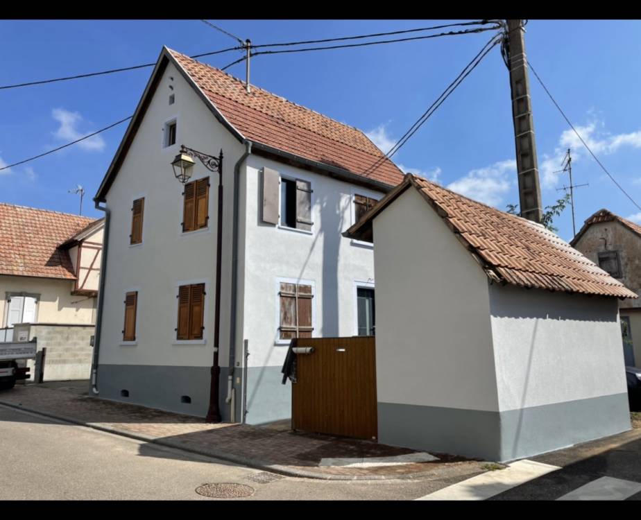 Ravalement de façade à Krautergersheim Hœœnheim