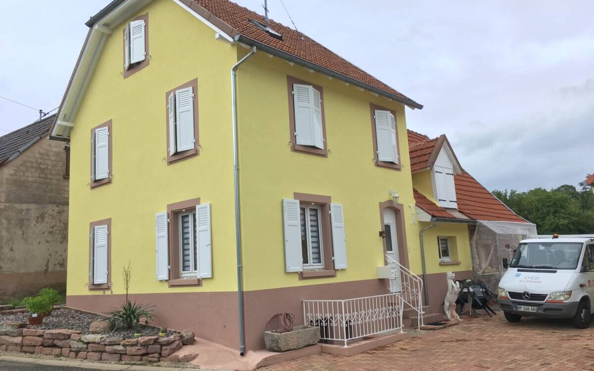 Ravalement de façade Oberhaslach Erstein
