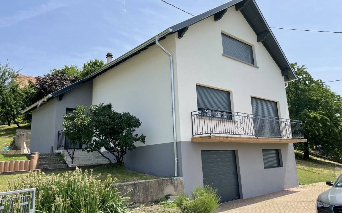 Niederhaslach  ravalement de façade Saverne