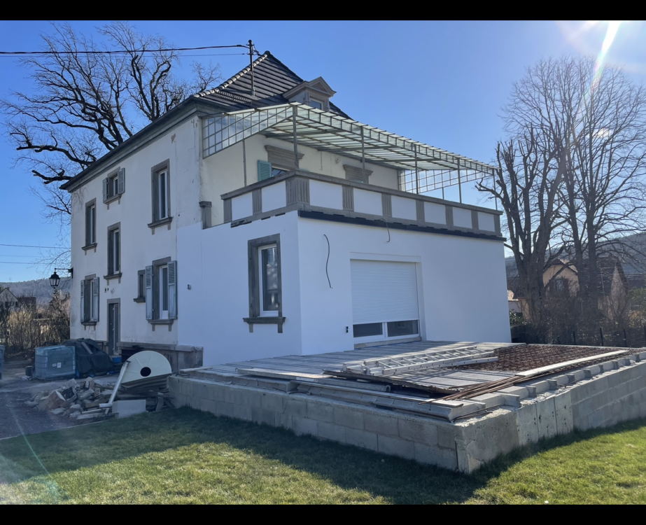 Crépissage à Urmatt Sélestat