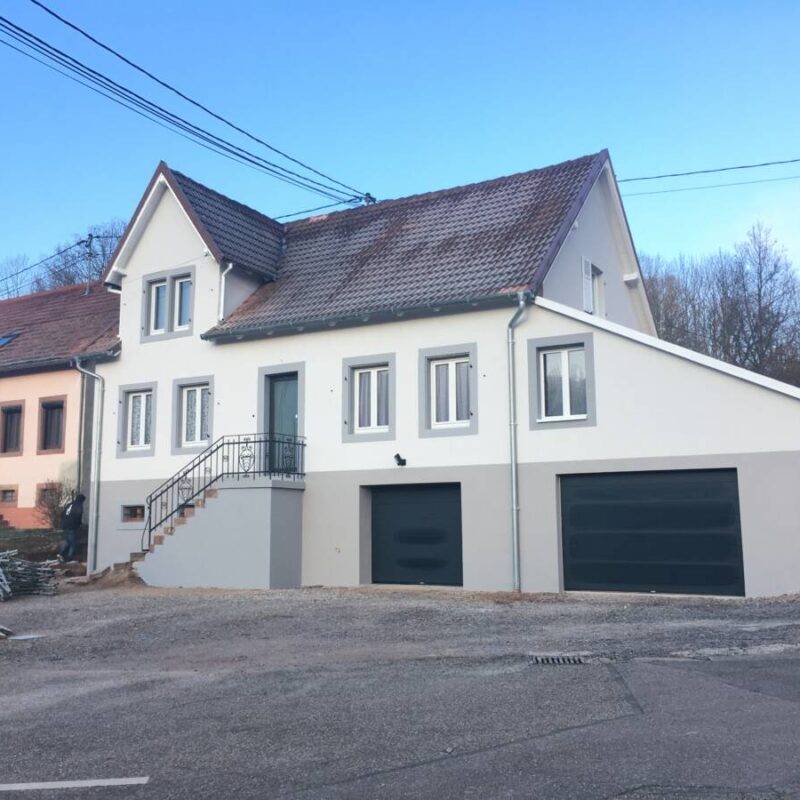 Crépissage à Urmatt Schiltigheim 1