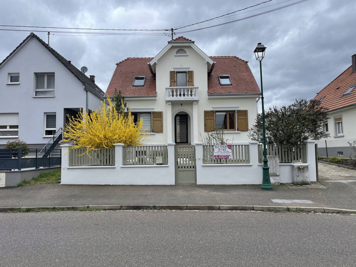 Ravalement de facade ergersheim Obernai