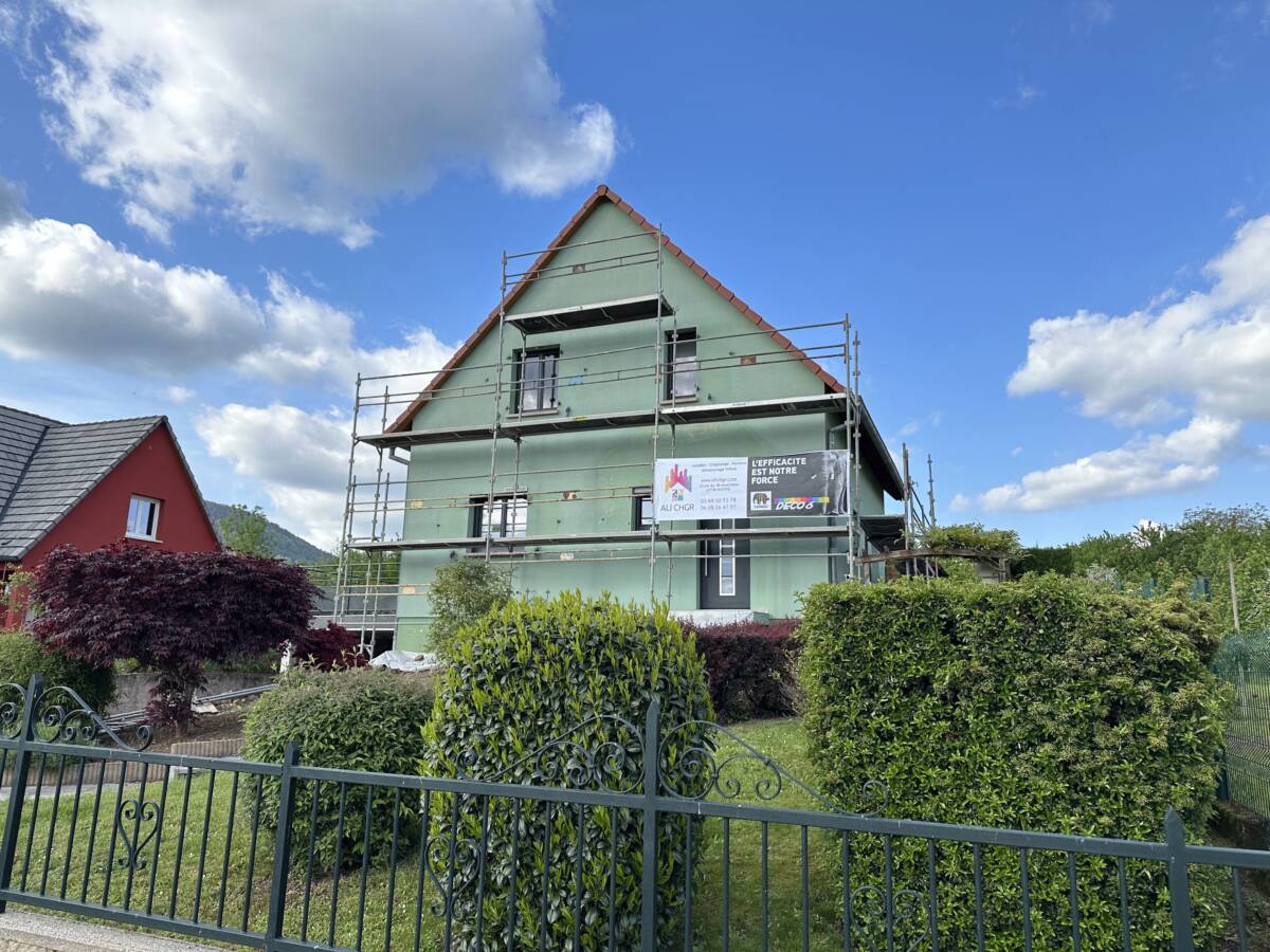 Ravalement de facade oberhaslach Saverne 0