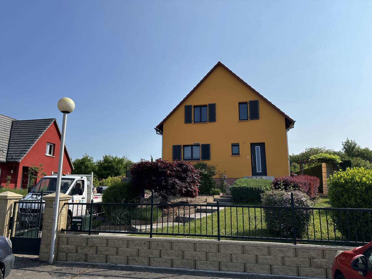 Ravalement de facade oberhaslach Bischheim 1