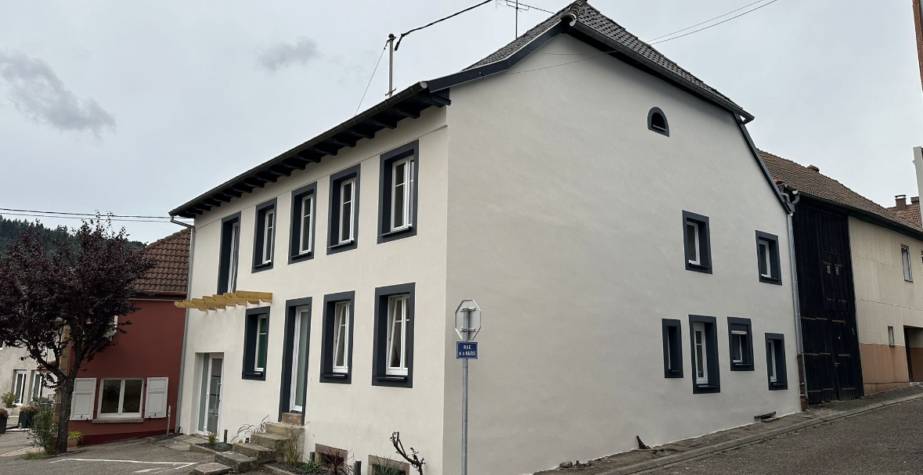 Ravalement de facade russ Brumath 2